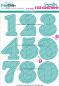 Preview: Carlijn Design - Stanzschablone "Large Numbers XL " Dies 