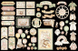 Preview: Graphic 45 - Stanzteile "Little One" Ephemera