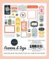 Preview: Carta Bella - Stanzteile & Anhänger "Here There And Everywhere" Ephemera Frames & Tags