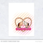 Preview: My Favorite Things - Schablone 6x6 Inch "Diagonal Stripes" Stencil