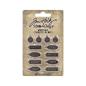 Preview: Tim Holtz - Idea Ology - Metall Elemente "Word Tags"