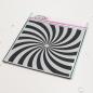 Preview: Heffy Doodle - Schablone 6x6 Inch "Candy Swirl" Stencil