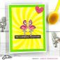 Preview: Heffy Doodle - Schablone 6x6 Inch "Candy Swirl" Stencil
