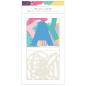 Preview: American Crafts - Stanzteile "Blooming Wild Alpha" Embellishments