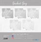 Preview: Papers For You - Designpapier "Gradient Grey" Scrap Paper Pack 30,5 x 32 cm - 10 Bogen