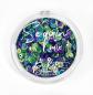 Preview: Picket Fence Studios - Pailletten - Streuteile "Peacock Tails" Sequin Mix