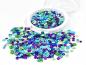 Preview: Picket Fence Studios - Pailletten - Streuteile "Peacock Tails" Sequin Mix