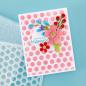 Preview: Spellbinders - Schablone "Puff Dotty" Stencil