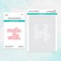 Preview: Spellbinders "Make a Wish Confetti Stencil and Die Bundle" 