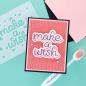 Preview: Spellbinders "Make a Wish Confetti Stencil and Die Bundle" 