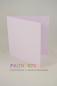 Preview: Doppelkarte - Faltkarte 10x10cm, 240g/m² in pastell-lila