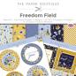 Preview: The Paper Boutique - Designpapier "Freedom Field" Paper Kit 8x8 Inch - 30 Bogen