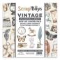 Preview: ScrapBoys - Stanzteile "Vintage" Pop Up Paper Pack 6x6 Inch - 24 Bogen