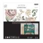 Preview: Re-Design with Prima - Transfer Aufkleber 12x12 Inch "An Afternoon In The Garden" Decor Transfer 2 Bogen 