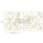 Preview: Re-Design with Prima - Transfer Aufkleber 12x12 Inch "Dainty Blooms" Decor Transfer 2 Bogen 