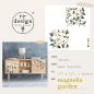 Preview: Re-Design with Prima - Transfer Aufkleber 12x12 Inch "Magnolia Garden" Decor Transfer 2 Bogen 