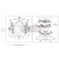 Preview: Re-Design with Prima - Transfer Aufkleber 12x12 Inch "Maison De Paris" Decor Transfer 2 Bogen 