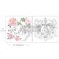 Preview: Re-Design with Prima - Transfer Aufkleber 12x12 Inch "Odeur De Rose" Decor Transfer 2 Bogen 