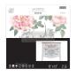 Preview: Re-Design with Prima - Transfer Aufkleber 12x12 Inch "Odeur De Rose" Decor Transfer 2 Bogen 