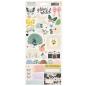 Preview: American Crafts - Aufkleber "Woodland Grove" Sticker