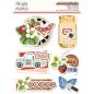 Preview: Simple Stories - Stanzteile "Simple Vintage Berry Fields" Die Cuts