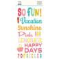 Preview: Simple Stories - Aufkleber "Retro Summer" Foam Sticker