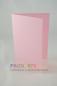 Preview: Doppelkarte - Faltkarte DIN A4 (29,7 x 21,0 cm) 240g/m² DIN A4 in babypink
