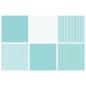 Preview: The Paper Boutique - Designpapier "Mint & White" Perfect Partners 8x8 Inch