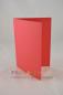 Preview: Doppelkarte - Faltkarte DIN A4 (29,7 x 21,0 cm) 240g/m² DIN A4 in rot