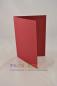 Preview: Doppelkarte - Faltkarte DIN A4 (29,7 x 21,0 cm) 240g/m² DIN A4 in bordeaux-rot
