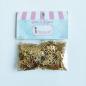 Preview: Dress My Craft - Pailetten - Streuteile "Golden Heart" Sequins Mix 8g