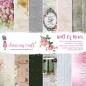 Preview: Dress My Craft - Designpapier "Wall of Roses" Paper Pack 12x12 Inch - 24 Bogen