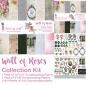 Preview: Dress My Craft - Collection Kit "Wall of Roses" Paper Pack