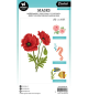 Preview: Studio Light - Schablone "Poppy Flowers" Stencil  
