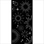 Preview: Stamperia - Schablone "Stars" Stencil