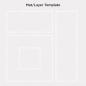 Preview: Crafters Companion - vorgestanzte Kartenrohlinge "Tri-fold Shutter Card" Die-Cut Card Bases & Envelopes