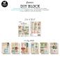 Preview: Studio Light - Tags DIY Block Mini 7,4x10,5 cm "Vintage" 24 Bogen