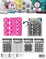 Preview: Art By Marlene - Schablone "Playful Textures" Stencil - Mask Signature Collection