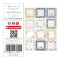 Preview: The Paper Boutique - Rahmen & Einlegeblock "Blooms of Elegance" Frames & Insert Pad 6x6 Inch - 24 Bogen