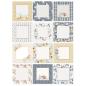 Preview: The Paper Boutique - Rahmen & Einlegeblock "Blooms of Elegance" Frames & Insert Pad 6x6 Inch - 24 Bogen