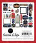 Preview: Carta Bella - Stanzteile & Anhänger "Pirates" Ephemera Frames & Tags