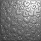 Preview: Creative Expressions - 3D Embossingfolder 8x8 Inch "Heart To Heart" Prägefolder Design by Sue Wilson