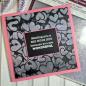 Preview: Creative Expressions - 3D Embossingfolder 8x8 Inch "Heart To Heart" Prägefolder Design by Sue Wilson