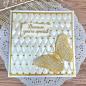 Preview: Creative Expressions - 3D Embossingfolder 8x8 Inch "Padded Quilt" Prägefolder Design by Sue Wilson