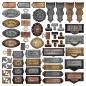 Preview: Simple Stories - Stanzteile "Metal Hardware " Die Cuts