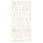 Preview: Simple Stories - Aufkleber "Vintage Cream" Foam Alphas Stickers 