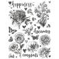 Preview: Simple Stories - Transfer Sticker "Botanicals" Rub Ons
