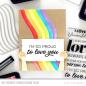 Preview: My Favorite Things - Stanzschablone "Sign of the Times" Die-namics