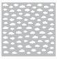 Preview: My Favorite Things - Schablone 6x6 Inch "Tiny Clouds" Stencil