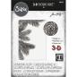 Preview: Sizzix - 3D Prägefolder "Pine Branches" Embossing Folder Design by Tim Holtz